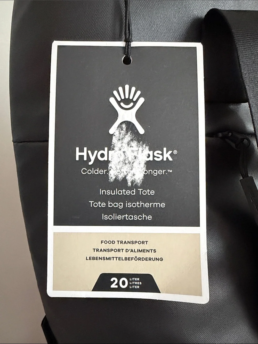 Hydro Flask Black Insulated Tote - Everyday Cooler Bag
